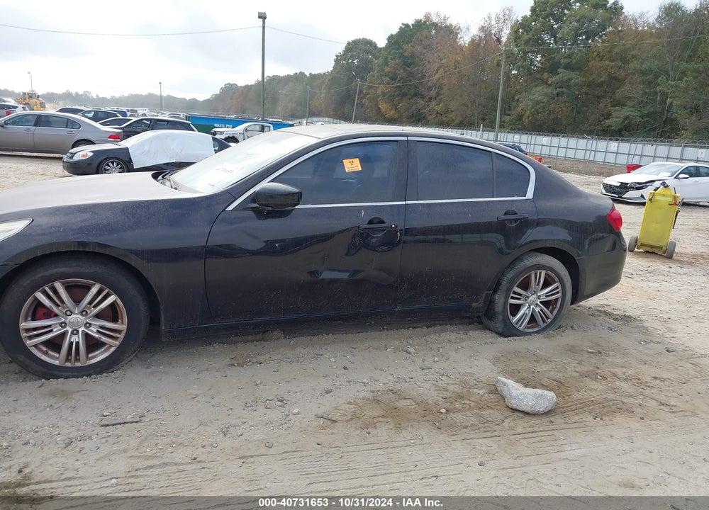 2012 INFINITI G37X VIN: JN1CV6AR7CM976467