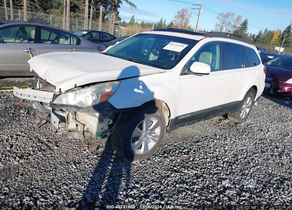 2011 SUBARU OUTBACK 3.6R PREMIUM VIN: 4S4BRDGC4B2426301