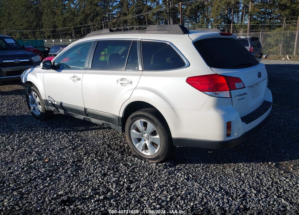 2011 SUBARU OUTBACK 3.6R PREMIUM VIN: 4S4BRDGC4B2426301