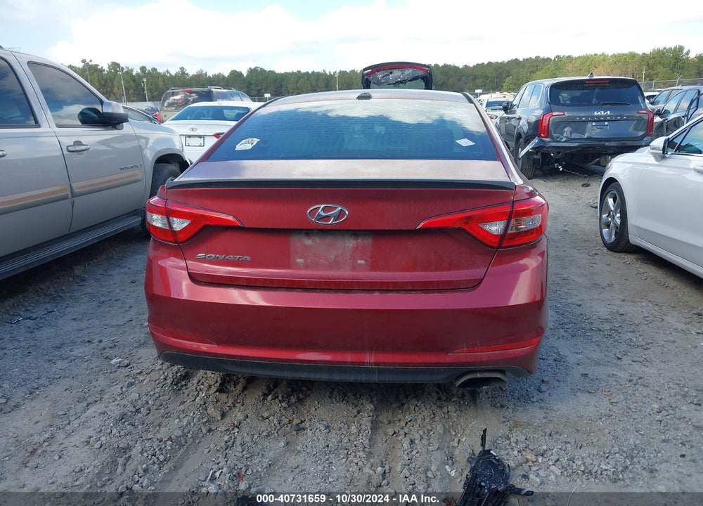 2016 HYUNDAI SONATA SE VIN: 5NPE24AF7GH431006