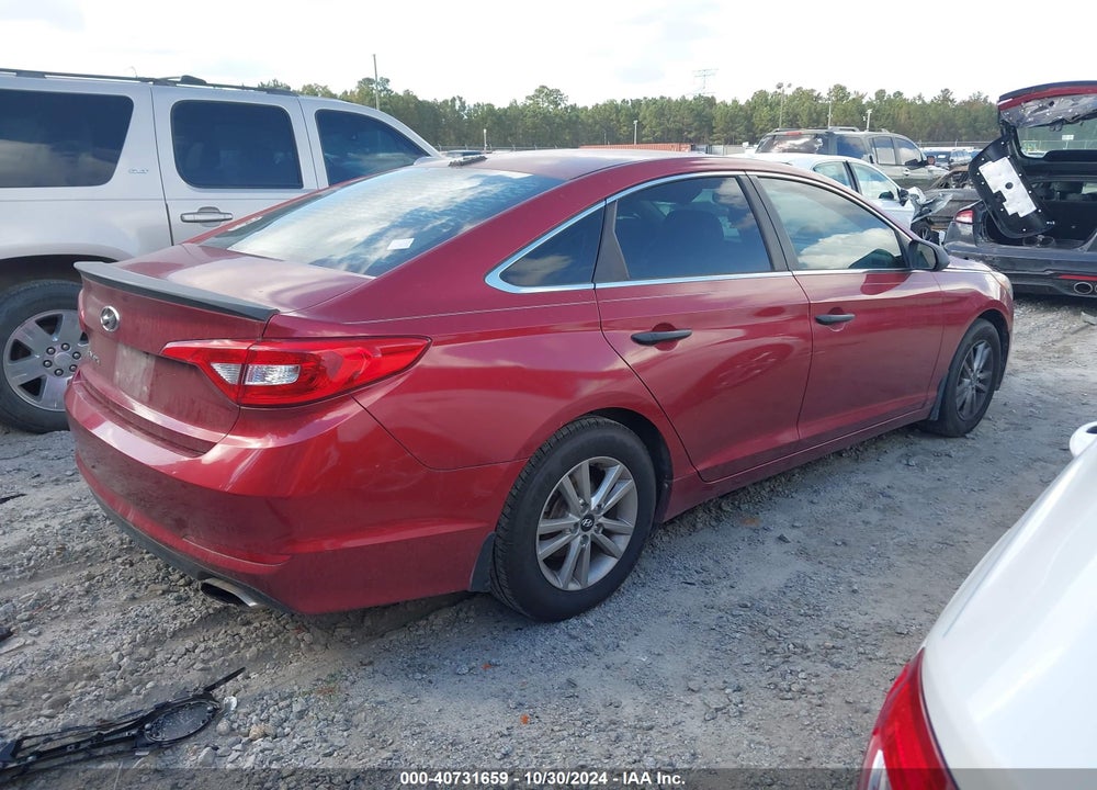2016 HYUNDAI SONATA SE VIN: 5NPE24AF7GH431006