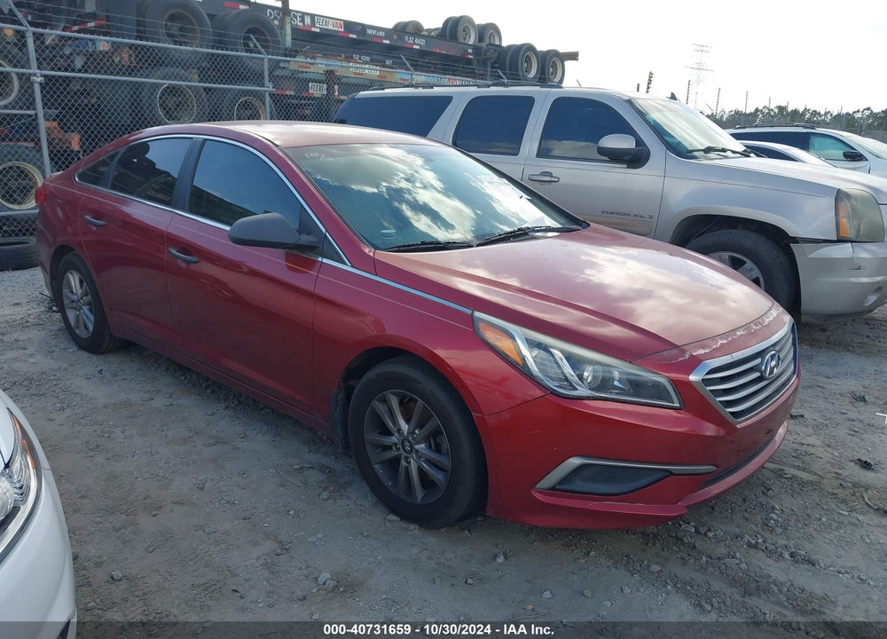 2016 HYUNDAI SONATA SE VIN: 5NPE24AF7GH431006
