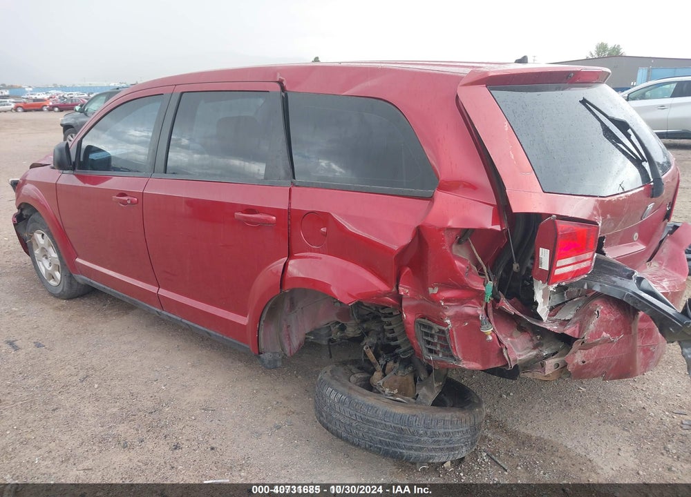 2009 DODGE JOURNEY SE VIN: 3D4GG47B59T204322