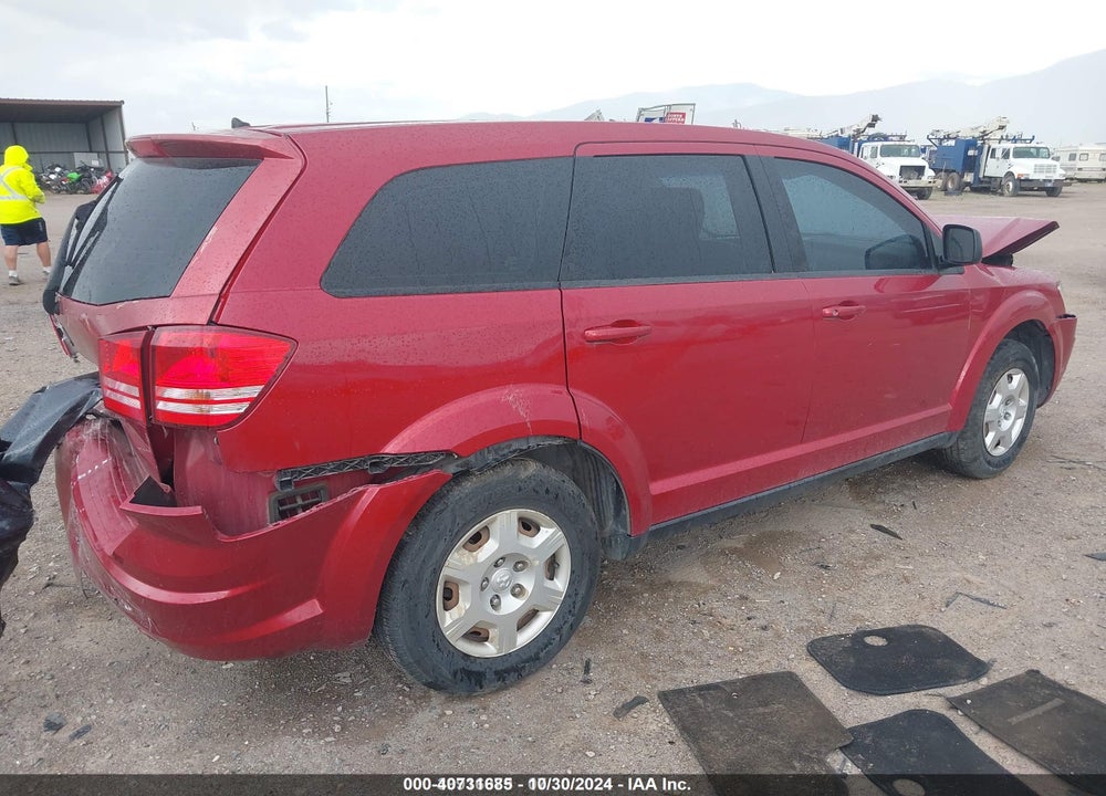 2009 DODGE JOURNEY SE VIN: 3D4GG47B59T204322