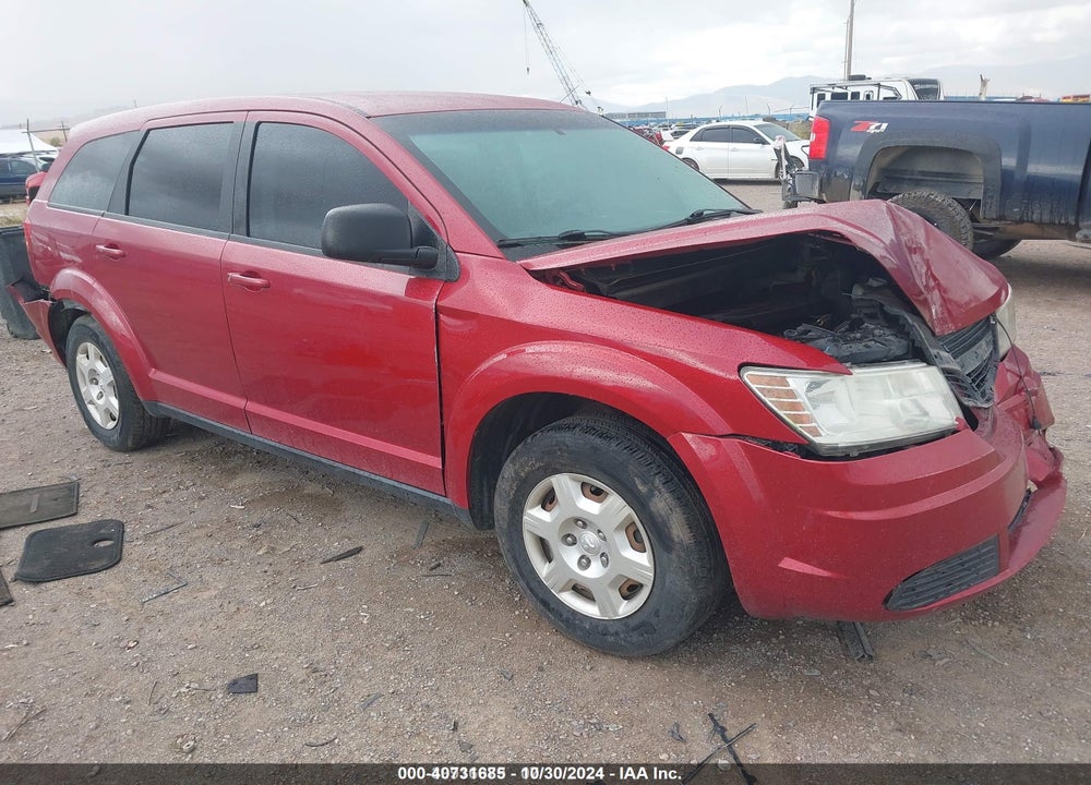 2009 DODGE JOURNEY SE VIN: 3D4GG47B59T204322