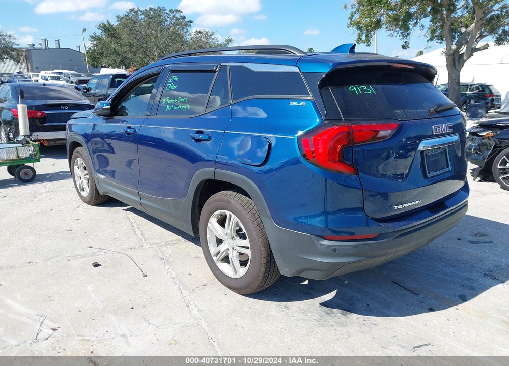 2019 GMC TERRAIN SLE VIN: 3GKALMEV3KL396958
