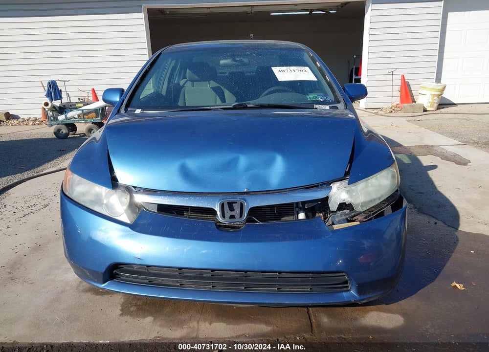 2008 HONDA CIVIC LX VIN: 1HGFA16598L038323