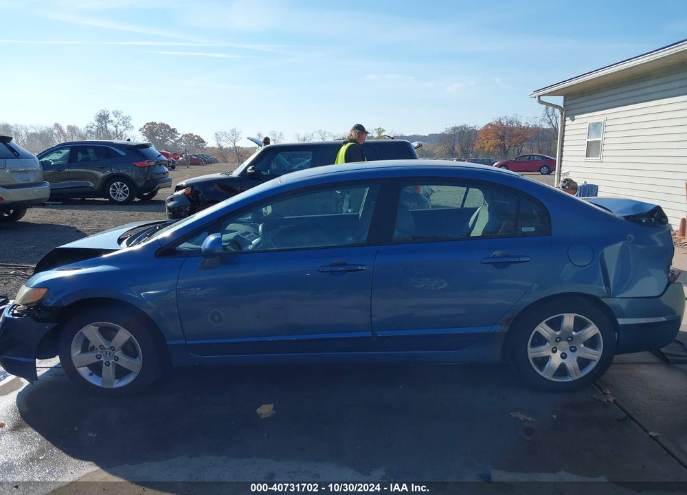 2008 HONDA CIVIC LX VIN: 1HGFA16598L038323