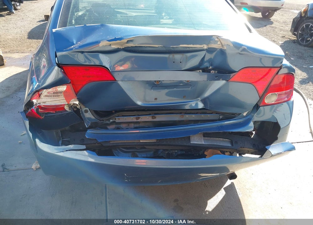 2008 HONDA CIVIC LX VIN: 1HGFA16598L038323