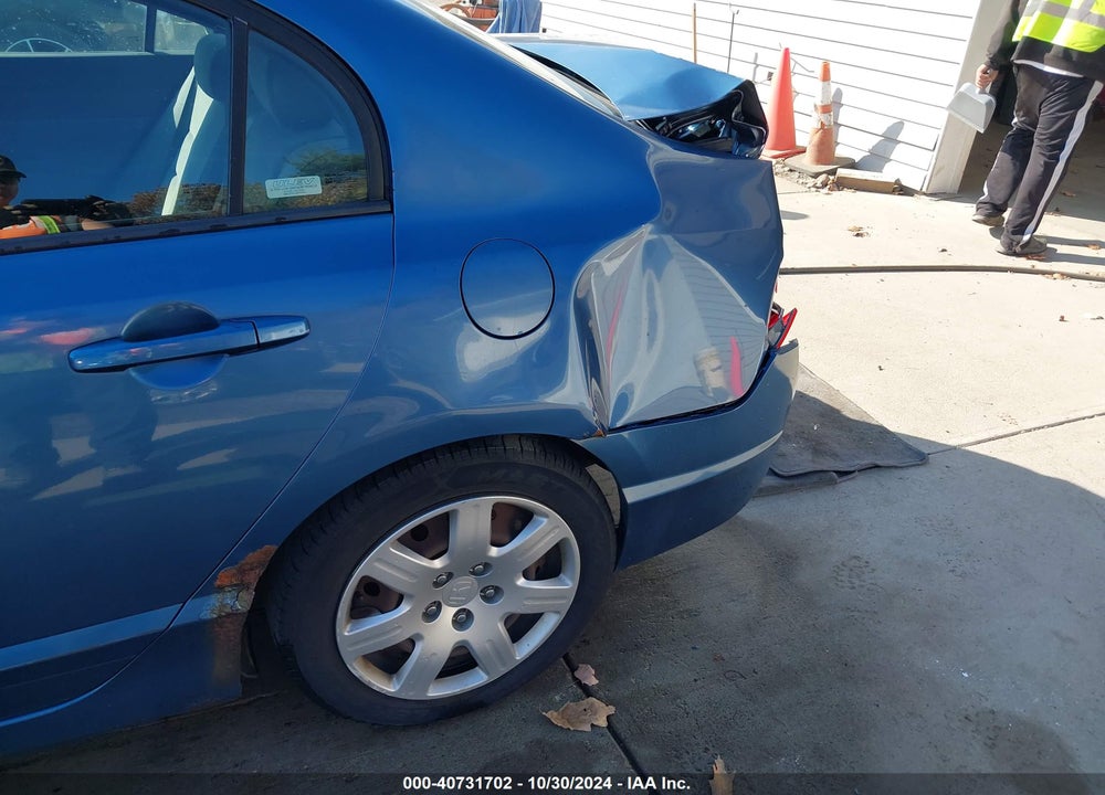 2008 HONDA CIVIC LX VIN: 1HGFA16598L038323