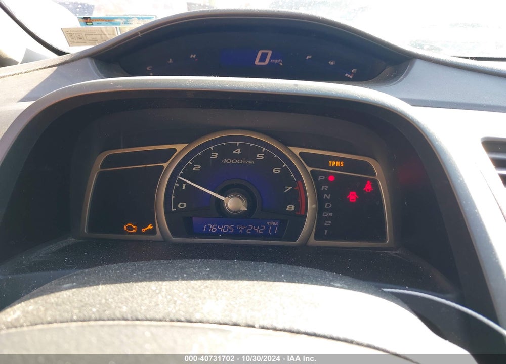 2008 HONDA CIVIC LX VIN: 1HGFA16598L038323