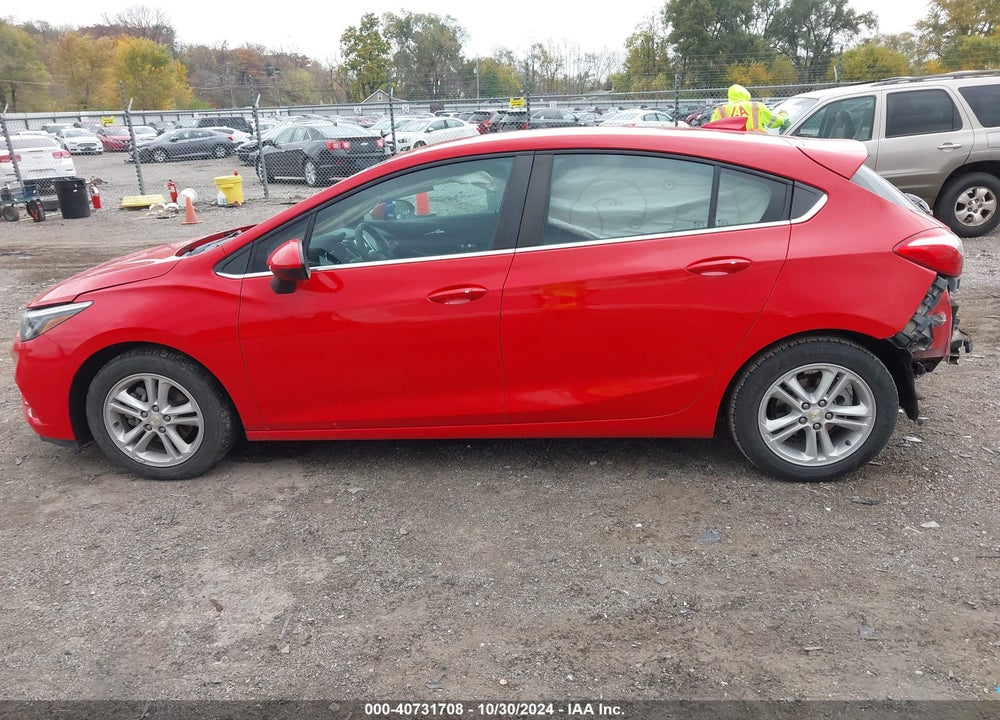 2017 CHEVROLET CRUZE LT AUTO VIN: 3G1BE6SM7HS540813
