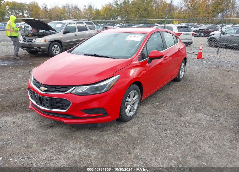 2017 CHEVROLET CRUZE LT AUTO VIN: 3G1BE6SM7HS540813