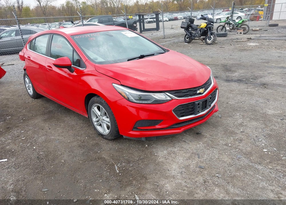 2017 CHEVROLET CRUZE LT AUTO VIN: 3G1BE6SM7HS540813