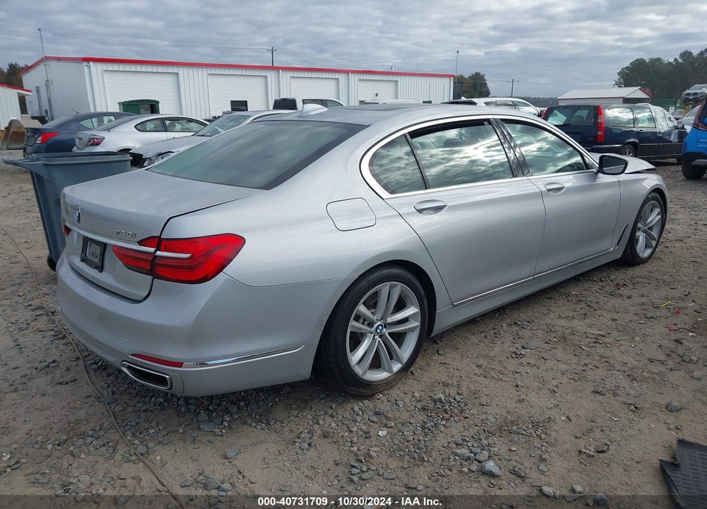 2019 BMW 750I VIN: WBA7F0C52KGM24436