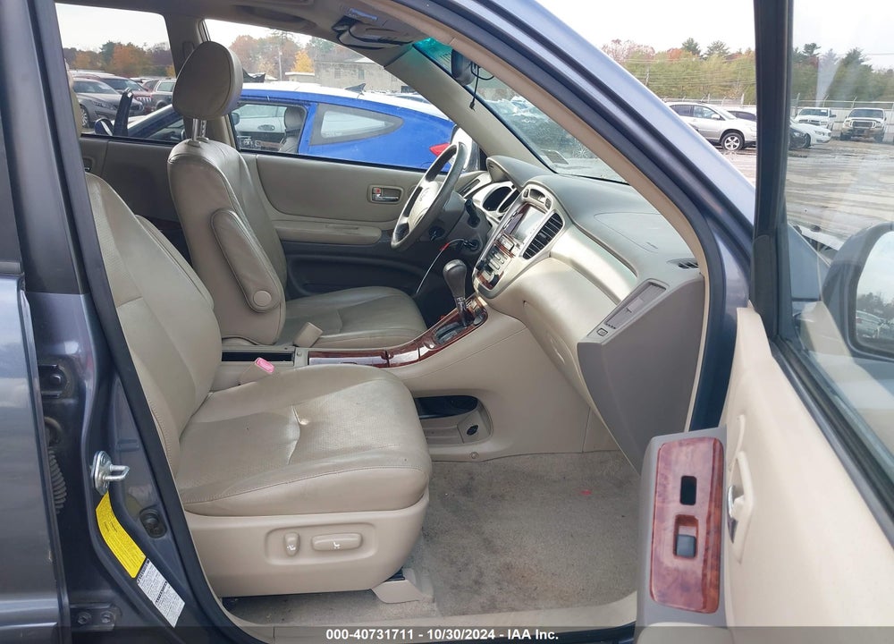 2006 TOYOTA HIGHLANDER LIMITED V6 VIN: JTEEP21A060163479