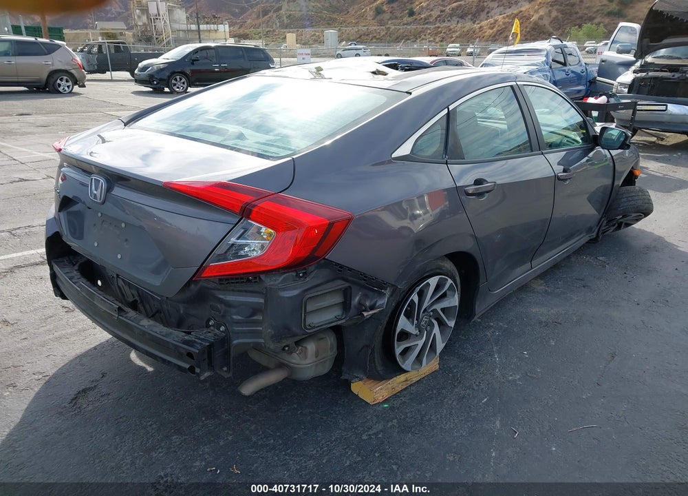 2018 HONDA CIVIC EX VIN: 2HGFC2F78JH580811