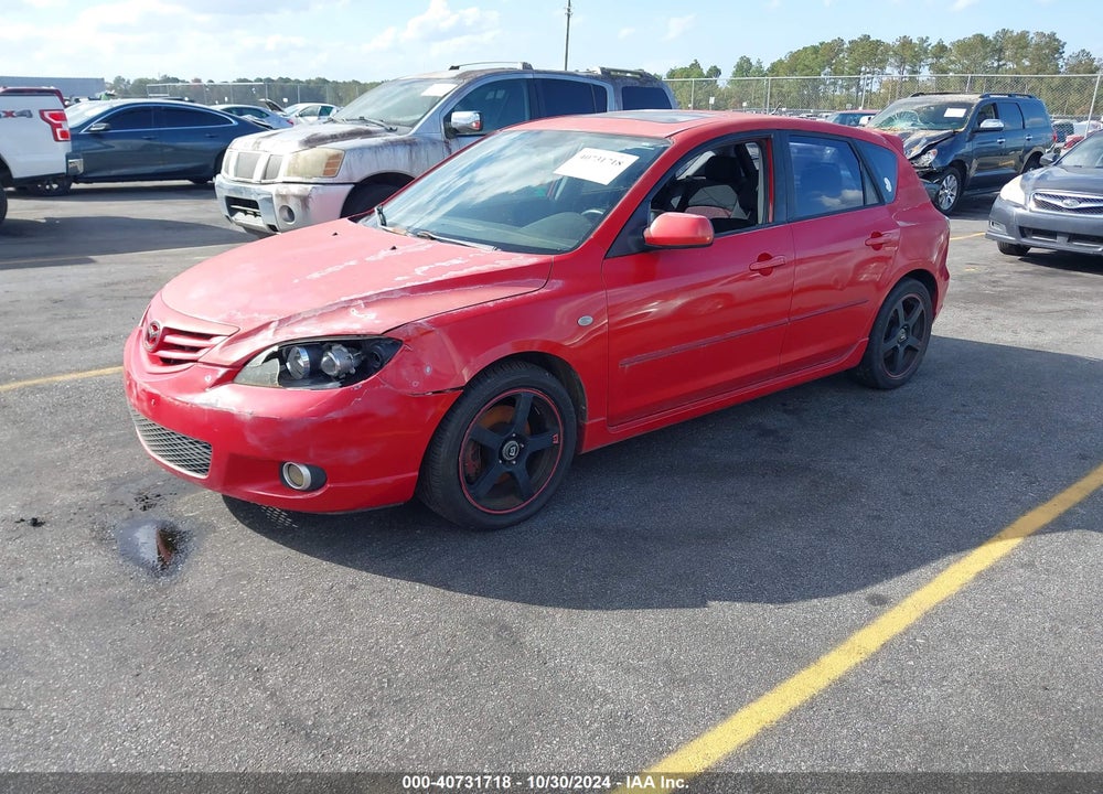 2004 MAZDA 3 S VIN: JM1BK343341174282