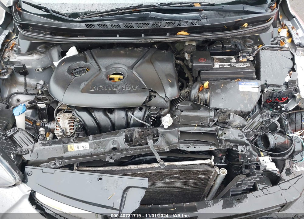2013 HYUNDAI ELANTRA LIMITED VIN: KMHDH4AEXDU769093