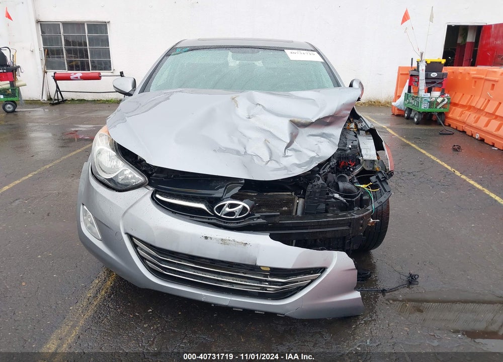 2013 HYUNDAI ELANTRA LIMITED VIN: KMHDH4AEXDU769093