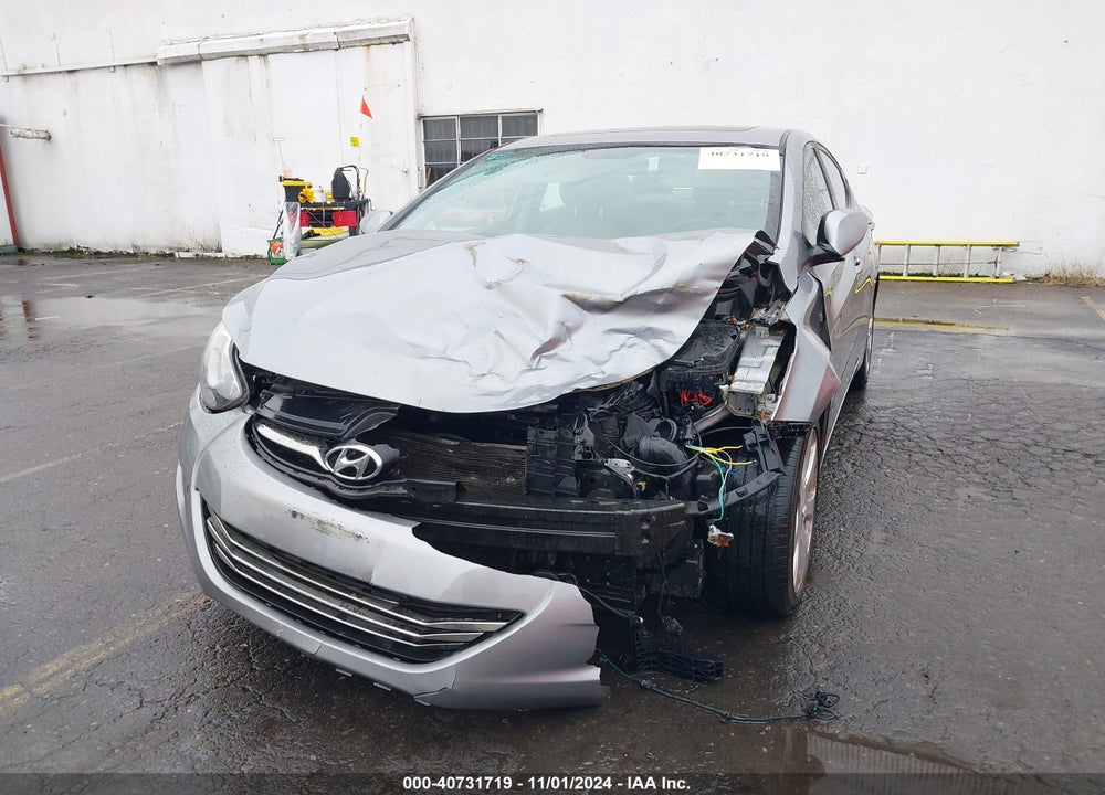 2013 HYUNDAI ELANTRA LIMITED VIN: KMHDH4AEXDU769093