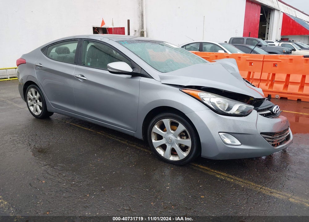 2013 HYUNDAI ELANTRA LIMITED VIN: KMHDH4AEXDU769093