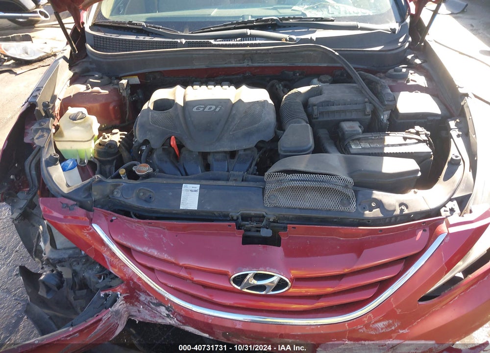 2011 HYUNDAI SONATA GLS VIN: 5NPEB4AC3BH216365