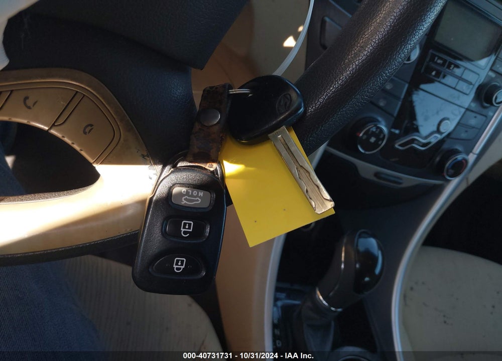 2011 HYUNDAI SONATA GLS VIN: 5NPEB4AC3BH216365