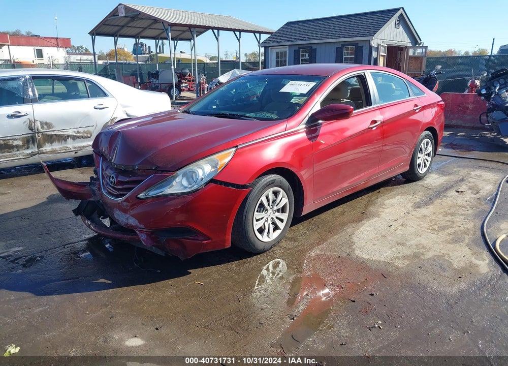 2011 HYUNDAI SONATA GLS VIN: 5NPEB4AC3BH216365