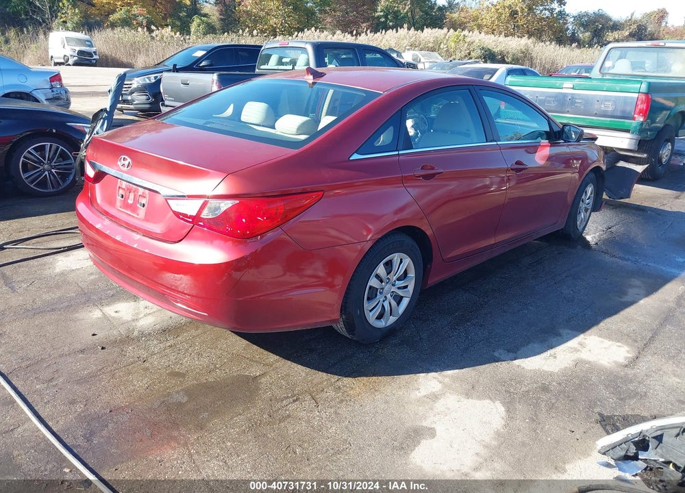 2011 HYUNDAI SONATA GLS VIN: 5NPEB4AC3BH216365