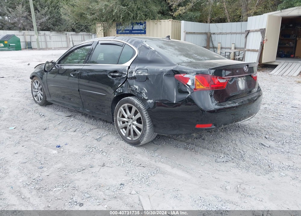 2013 LEXUS GS VIN: JTHBE1BL0D5002734