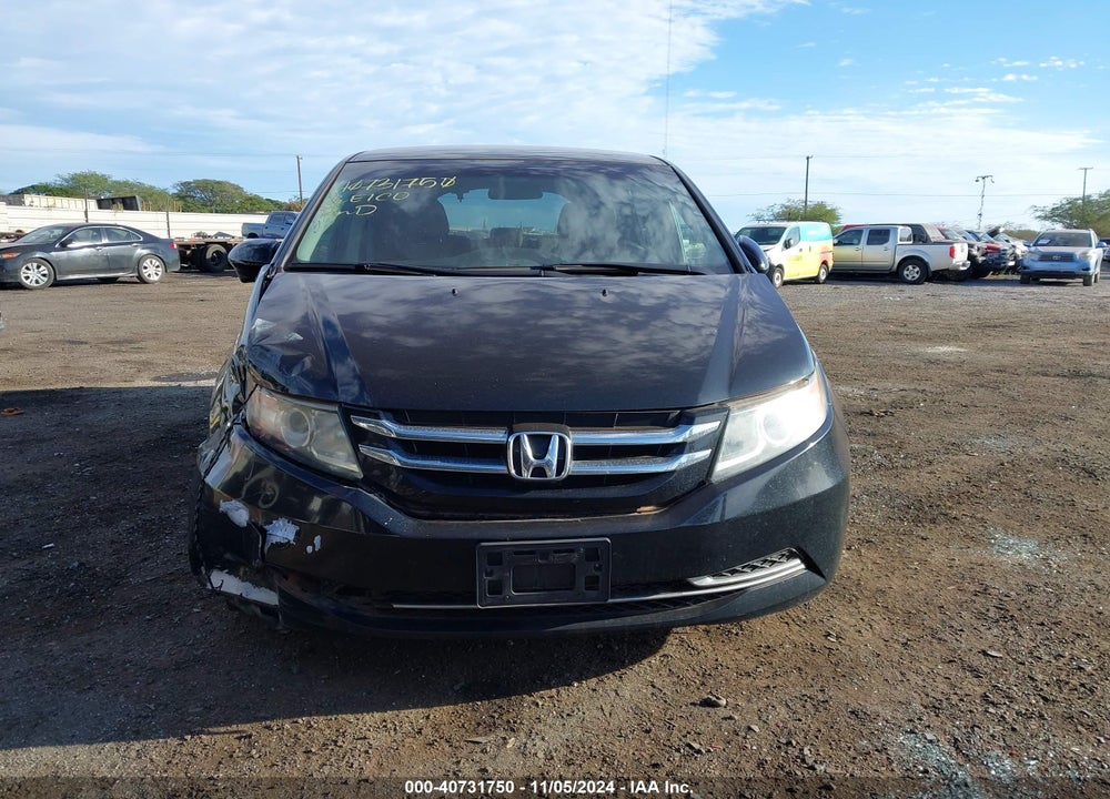 2017 HONDA ODYSSEY SE VIN: 5FNRL5H37HB006238