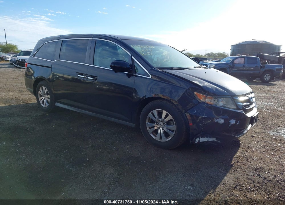 2017 HONDA ODYSSEY SE VIN: 5FNRL5H37HB006238
