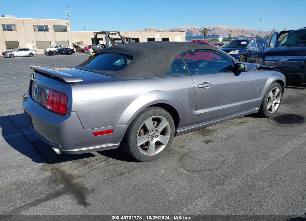 2006 FORD MUSTANG GT VIN: 1ZVHT85HX65184489