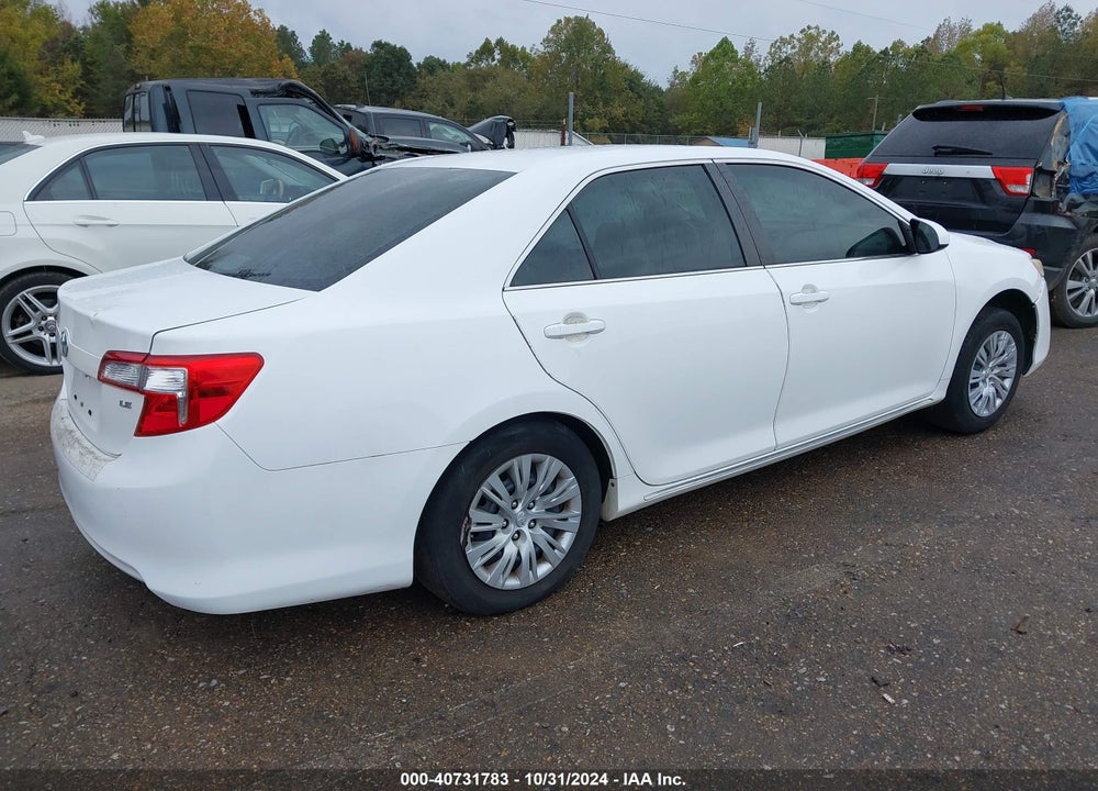 2014 TOYOTA CAMRY LE VIN: 4T1BF1FKXEU342704