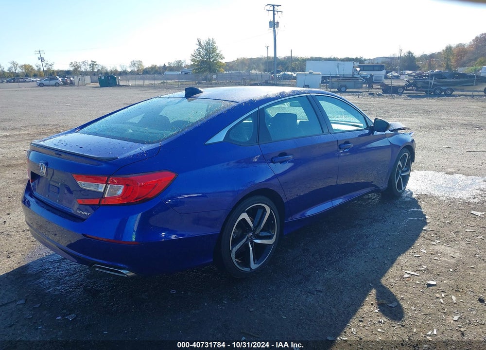 2021 HONDA ACCORD SPORT VIN: 1HGCV1F34MA072133