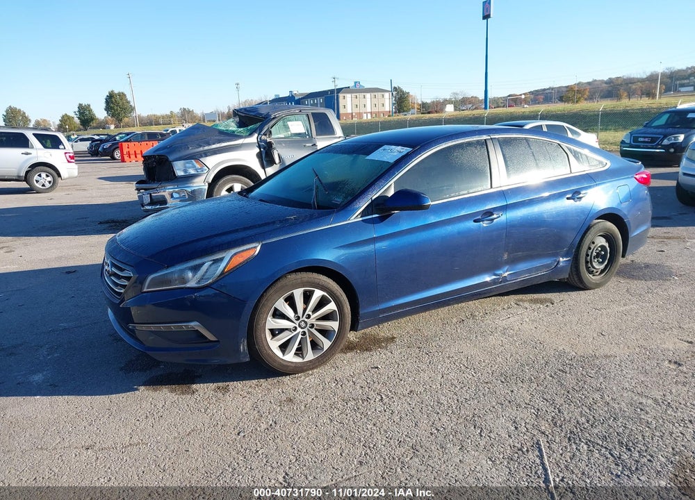 2017 HYUNDAI SONATA VIN: 5NPE24AF2HH442755