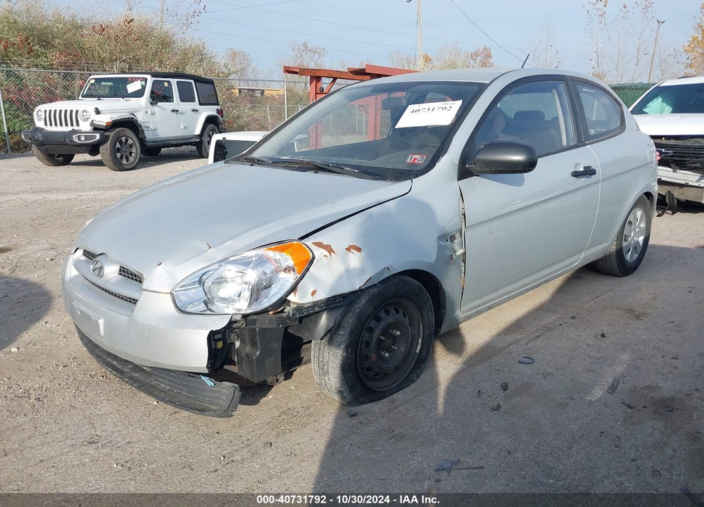 2011 HYUNDAI ACCENT GL VIN: KMHCM3AC3BU192775