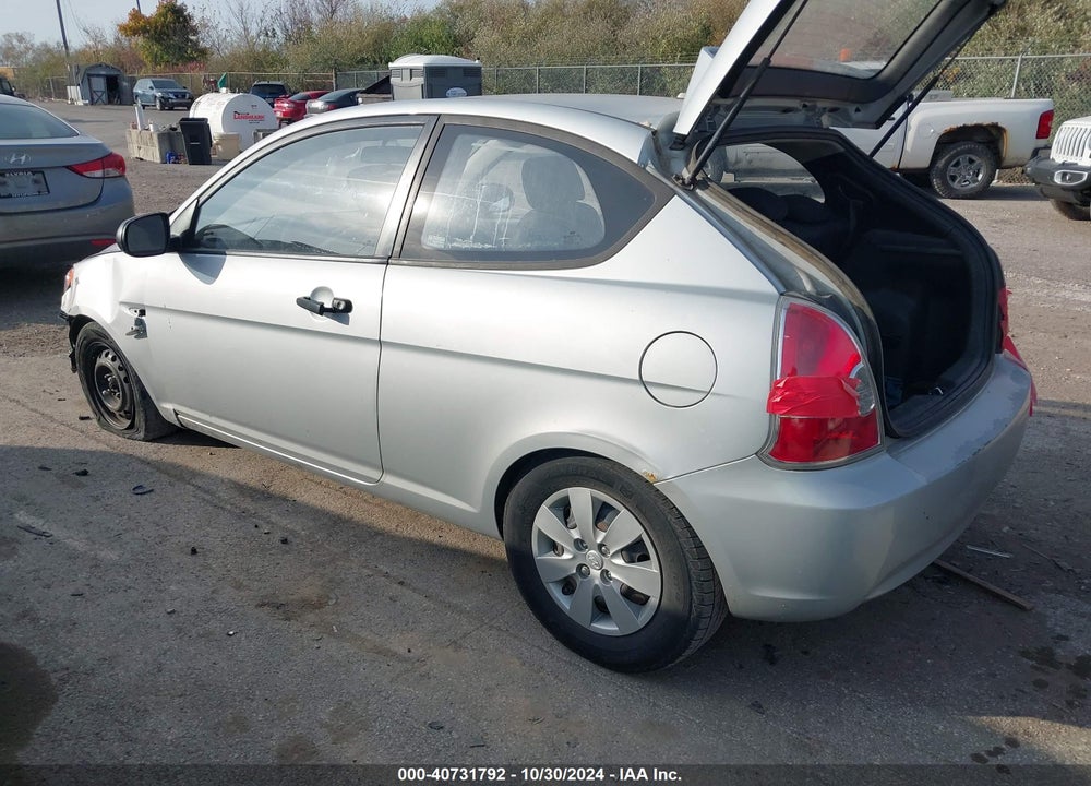 2011 HYUNDAI ACCENT GL VIN: KMHCM3AC3BU192775
