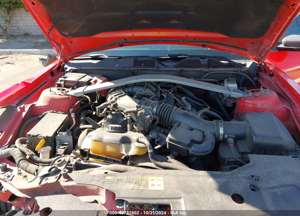 2011 FORD MUSTANG V6 PREMIUM VIN: 1ZVBP8EMXB5119983