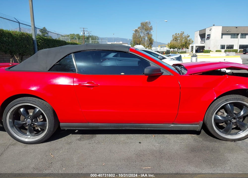 2011 FORD MUSTANG V6 PREMIUM VIN: 1ZVBP8EMXB5119983