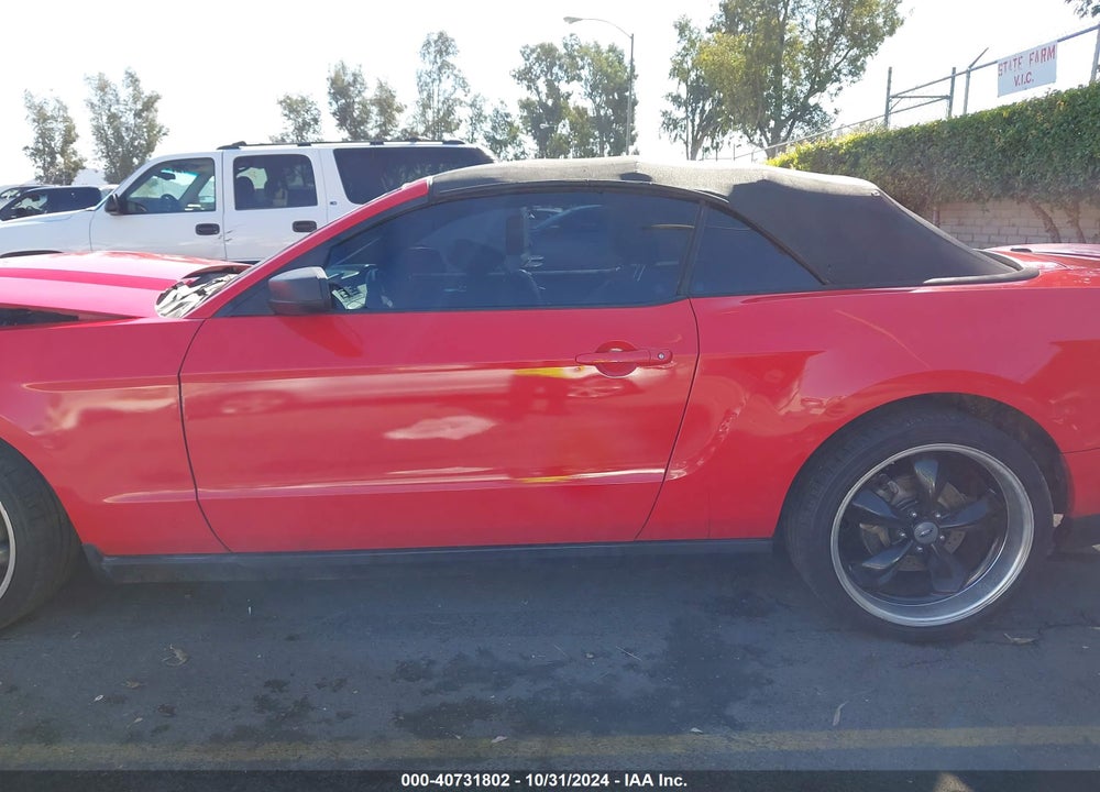 2011 FORD MUSTANG V6 PREMIUM VIN: 1ZVBP8EMXB5119983