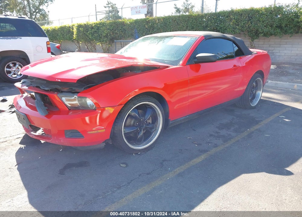 2011 FORD MUSTANG V6 PREMIUM VIN: 1ZVBP8EMXB5119983