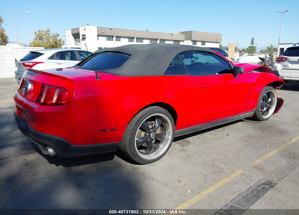 2011 FORD MUSTANG V6 PREMIUM VIN: 1ZVBP8EMXB5119983