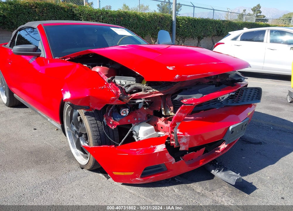 2011 FORD MUSTANG V6 PREMIUM VIN: 1ZVBP8EMXB5119983