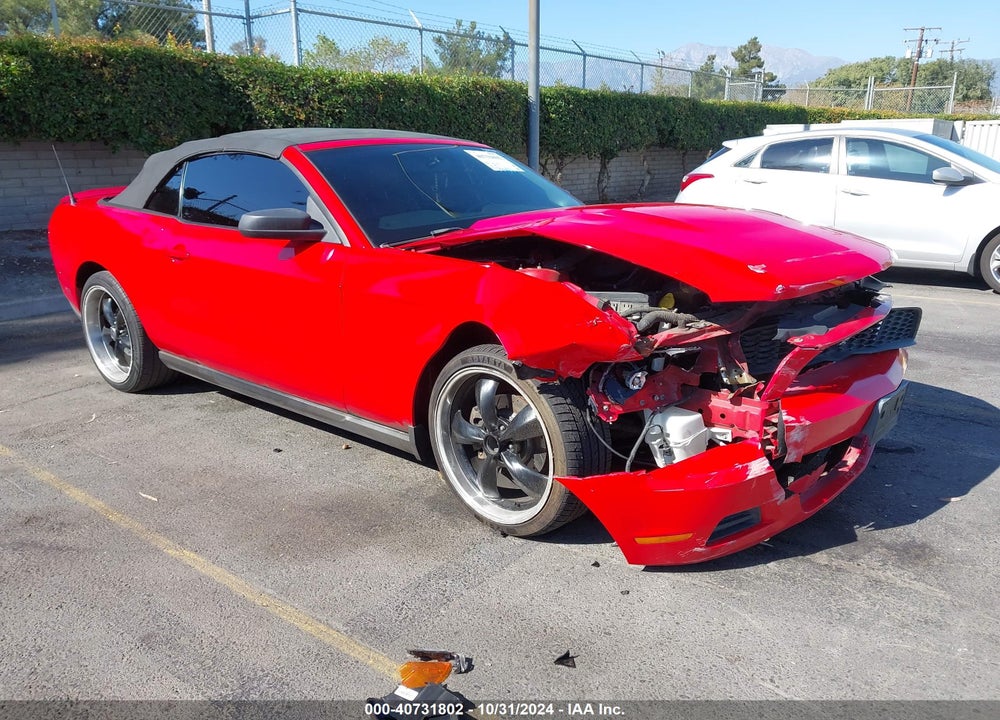 2011 FORD MUSTANG V6 PREMIUM VIN: 1ZVBP8EMXB5119983