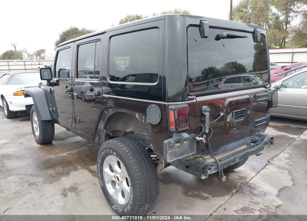 2013 JEEP WRANGLER UNLIMITED SPORT VIN: 1C4BJWDG4DL678092