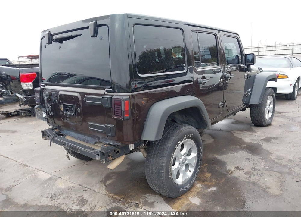 2013 JEEP WRANGLER UNLIMITED SPORT VIN: 1C4BJWDG4DL678092