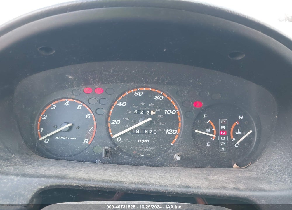 2000 HONDA CR-V SPECIAL EDITION VIN: JHLRD1879YC037581