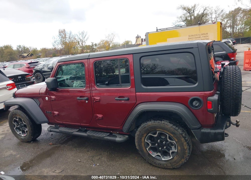 2021 JEEP WRANGLER UNLIMITED SPORT S 4X4 VIN: 1C4HJXDN8MW705839